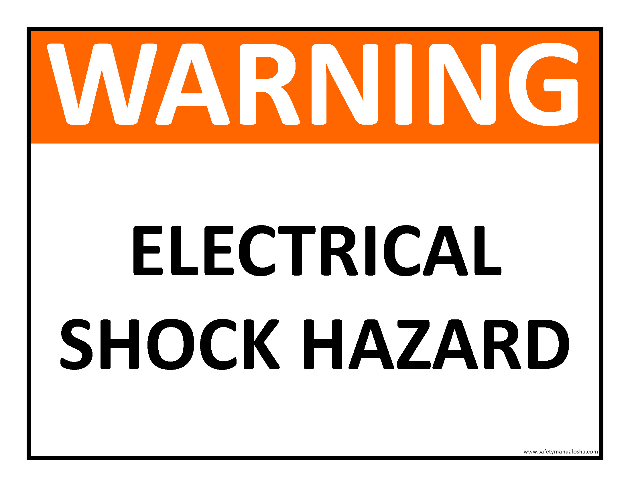 Avoiding Electrical Shock OSHA Safety Manuals